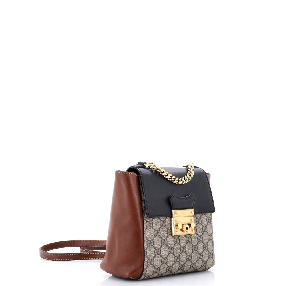 Gucci Padlock Backpack Gg Coated Canvas #244787G94B - Picture 2 of 8